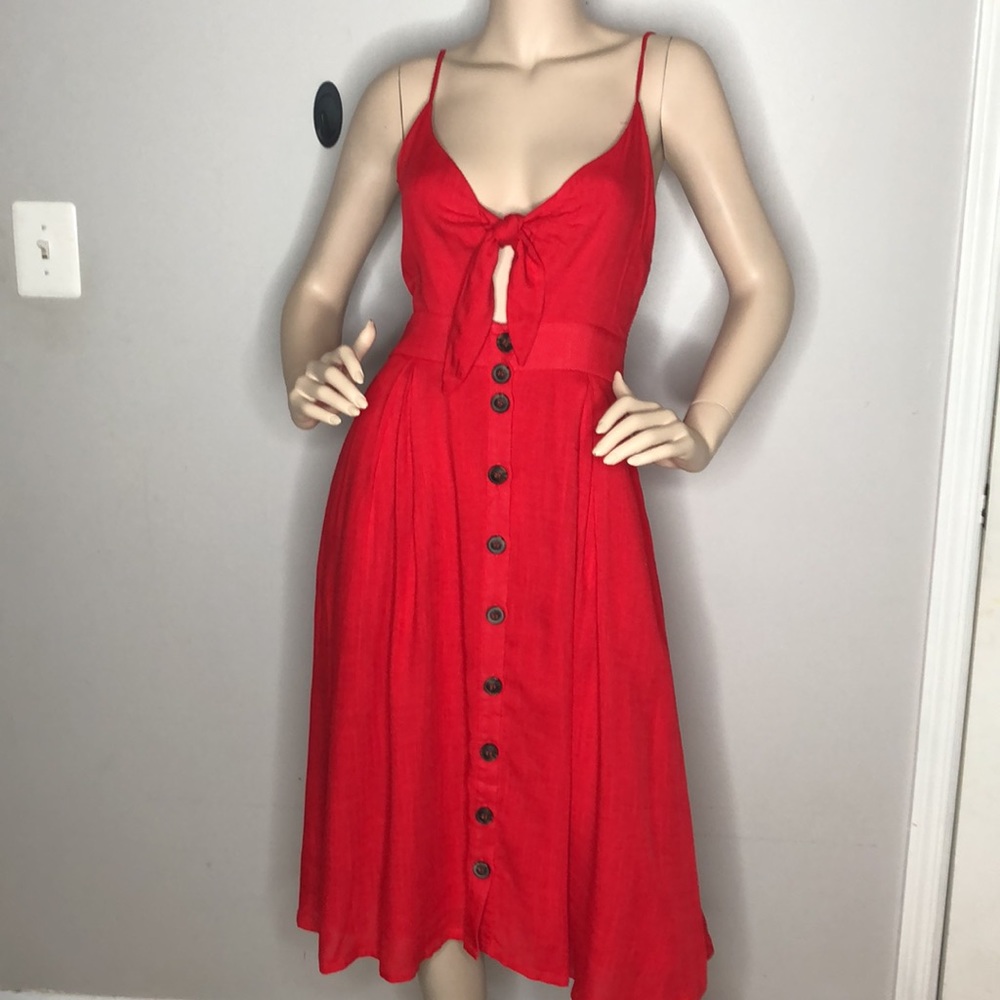 #34 Girly & Flirty Little Red Dress - Picture 8 of 14